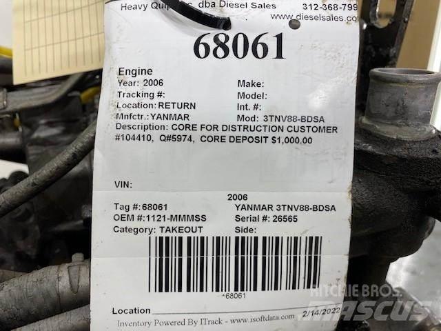 Yanmar 3TNV88-BDSA Motorlar