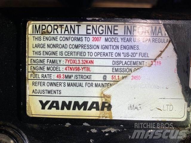 Yanmar 4TNV98-YTBL Motorlar