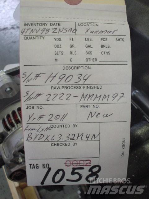 Yanmar 4TNV98-ZNSAD Motorlar