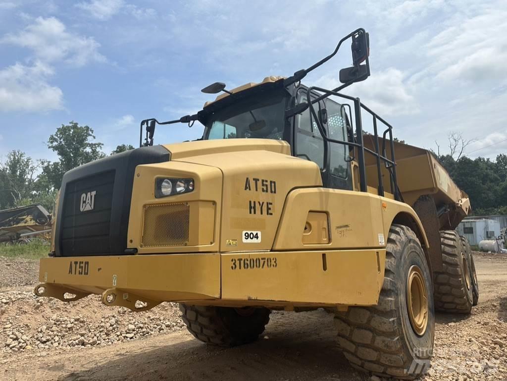 CAT 745 Belden kirma kaya kamyonu
