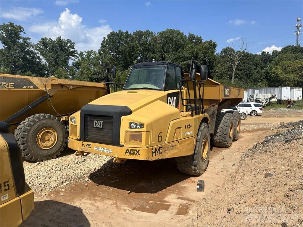 CAT 745C Belden kirma kaya kamyonu