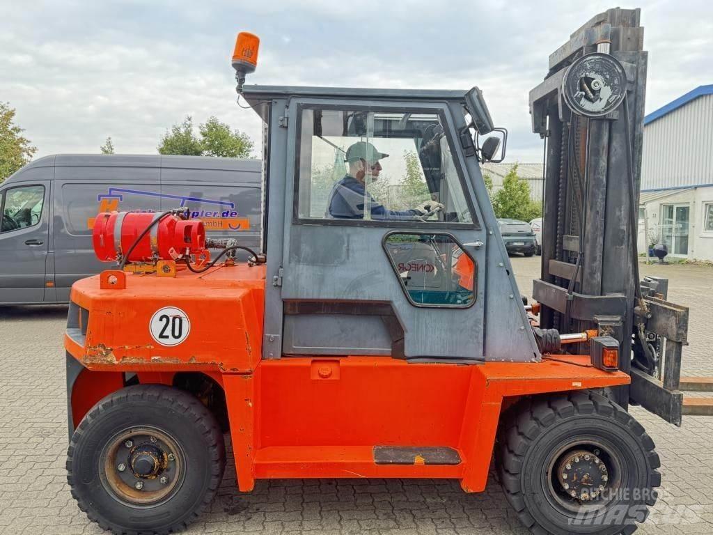 Komatsu FG60-5 LPG'li forkliftler