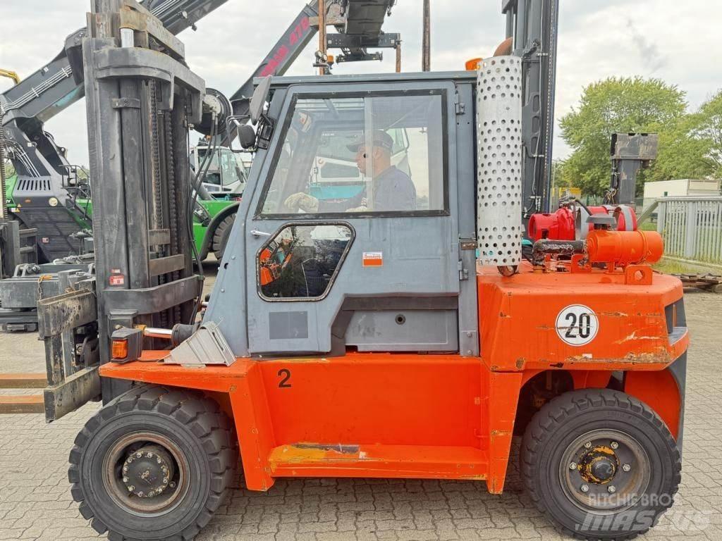 Komatsu FG60-5 LPG'li forkliftler