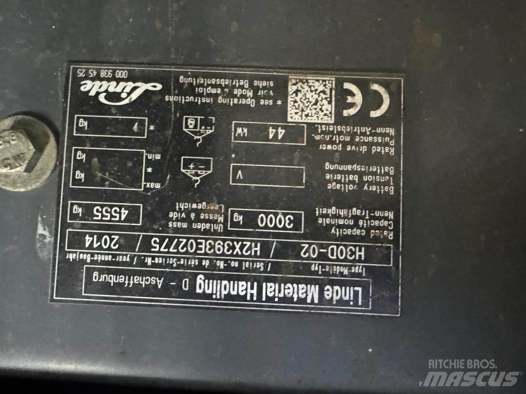 Linde H30D-02 Dizel forkliftler