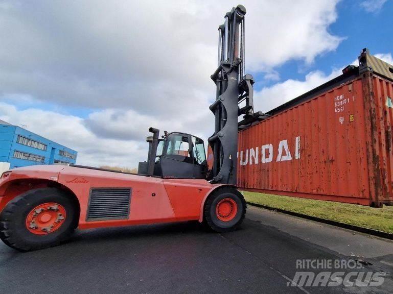 Linde H320 Reach stacker - konteyner forkliftleri