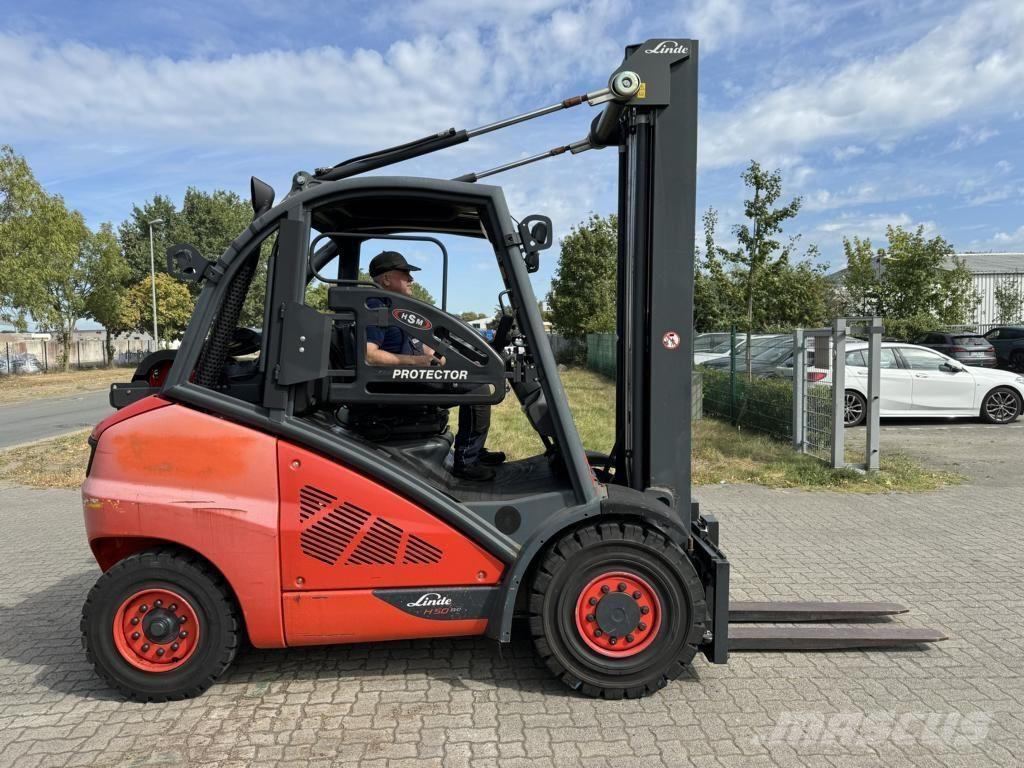 Linde H50T LPG'li forkliftler