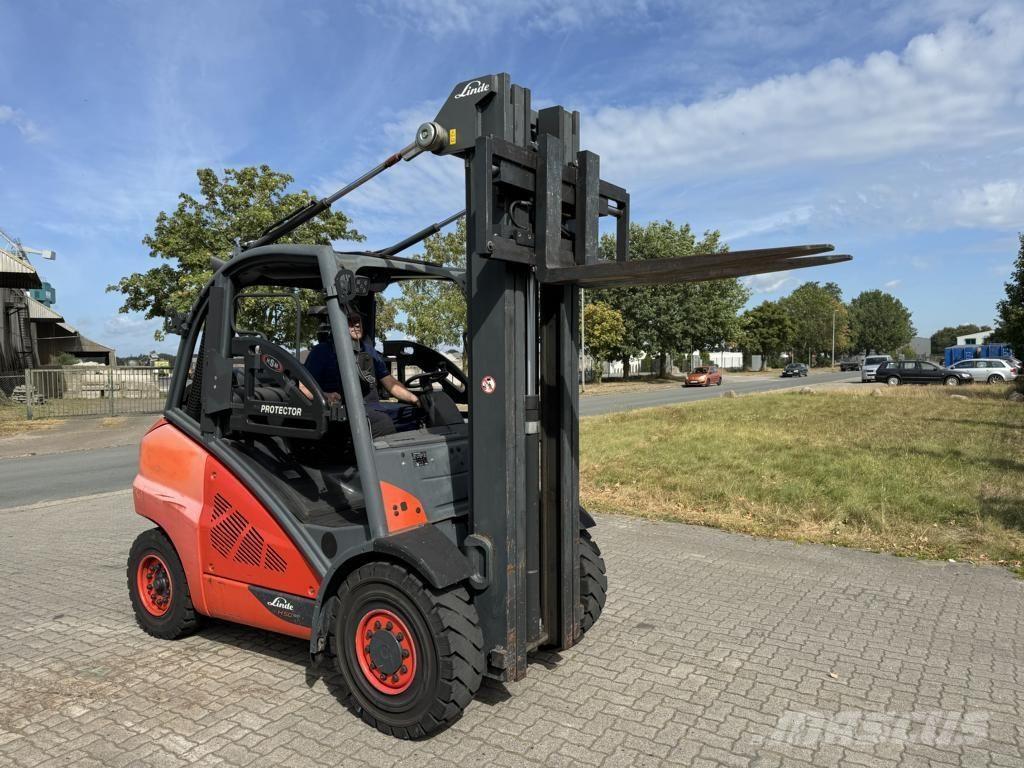 Linde H50T LPG'li forkliftler