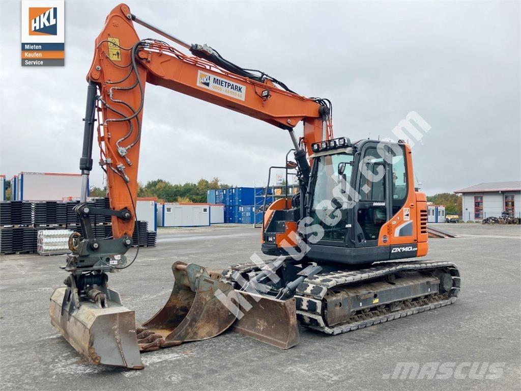 Doosan DX 140 LCR-5 Paletli ekskavatörler