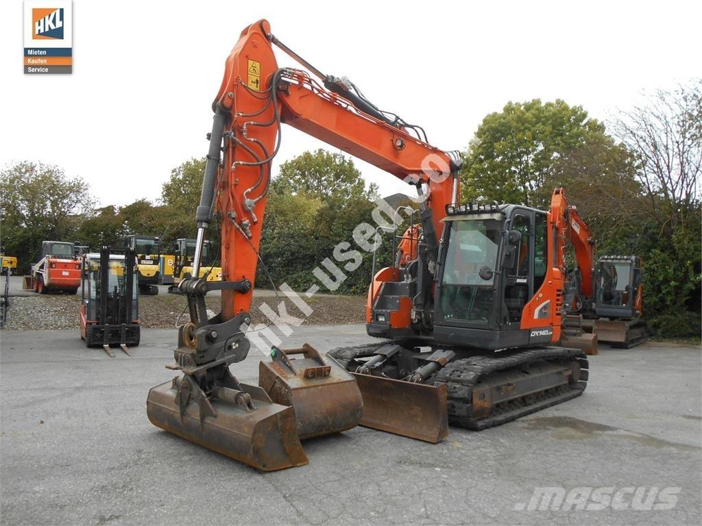 Doosan DX 140 LCR-5 Paletli ekskavatörler