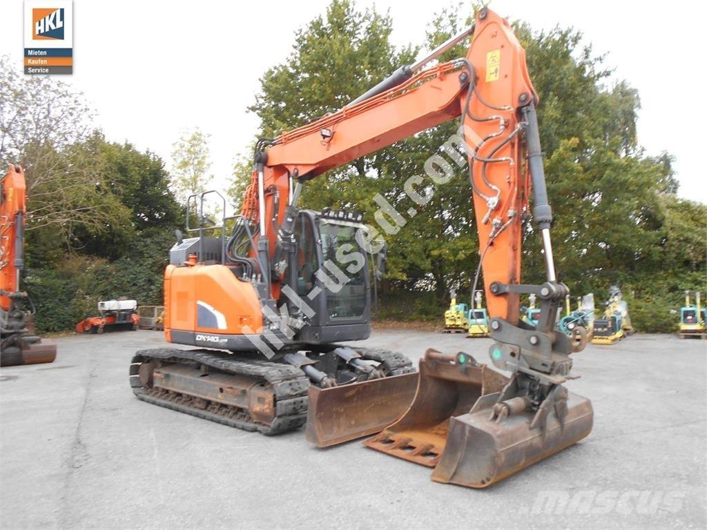 Doosan DX 140 LCR-5 Paletli ekskavatörler