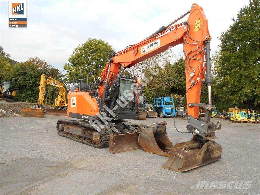 Doosan DX 140 LCR-5 Paletli ekskavatörler