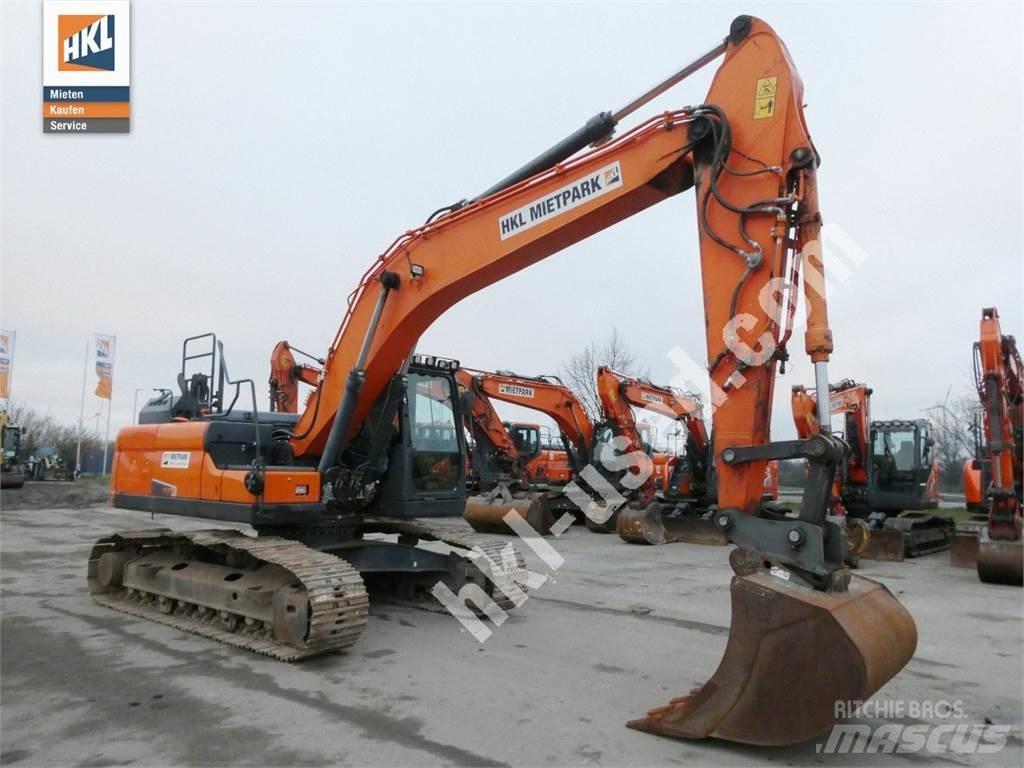 Doosan DX 225 LC-5 Paletli ekskavatörler