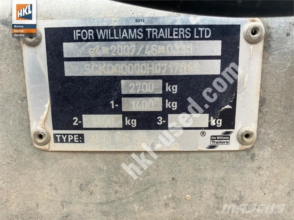 Ifor Williams GX 105 Diger