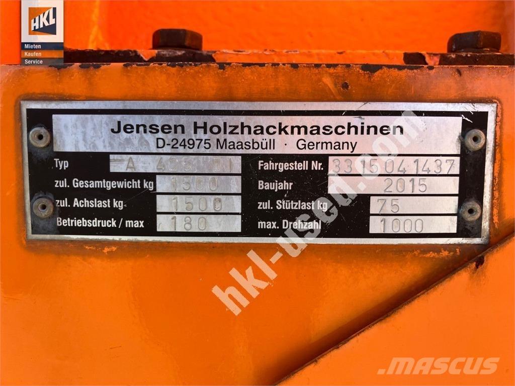 Jensen A 425 Ağaç öğütücüler