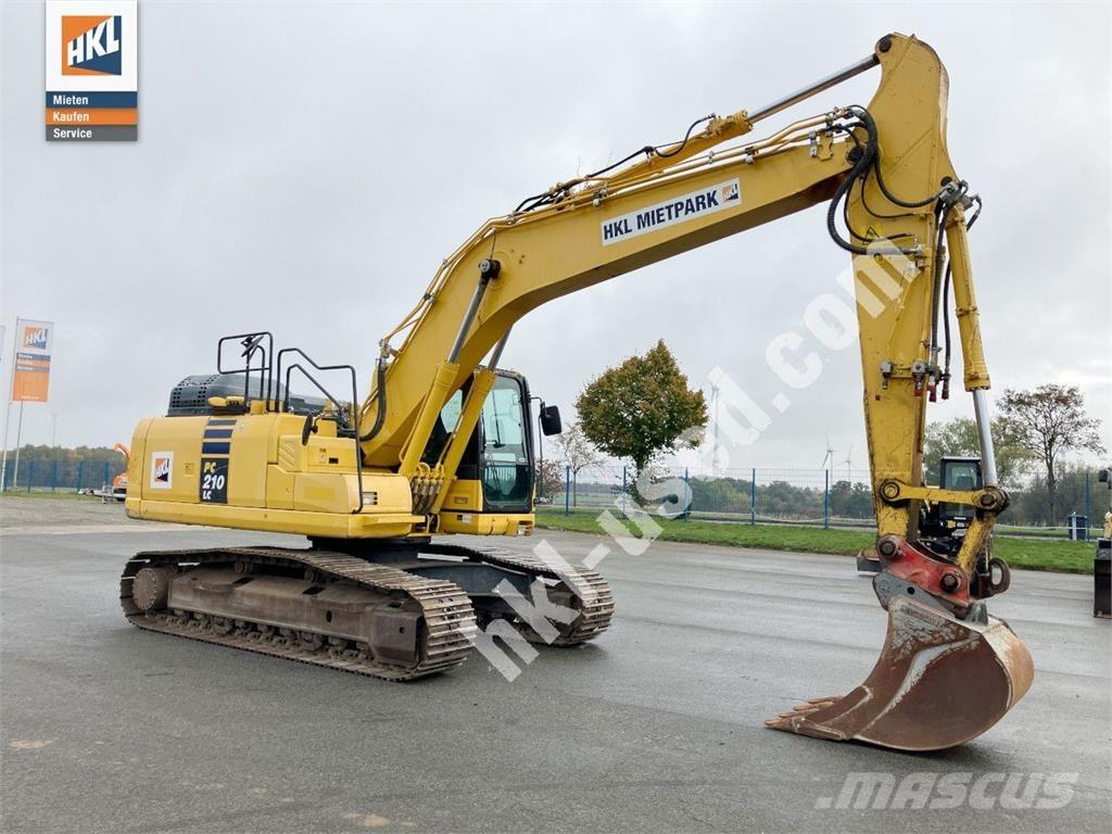Komatsu PC 210 LC-11 Paletli ekskavatörler