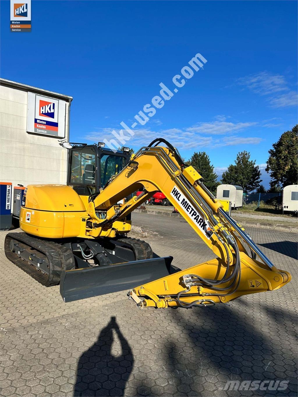 Komatsu PC 80 MR-5 Mini ekskavatörler, 7 tona dek