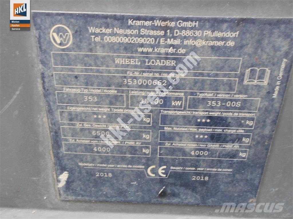 Kramer 5075 Tekerlekli yükleyiciler