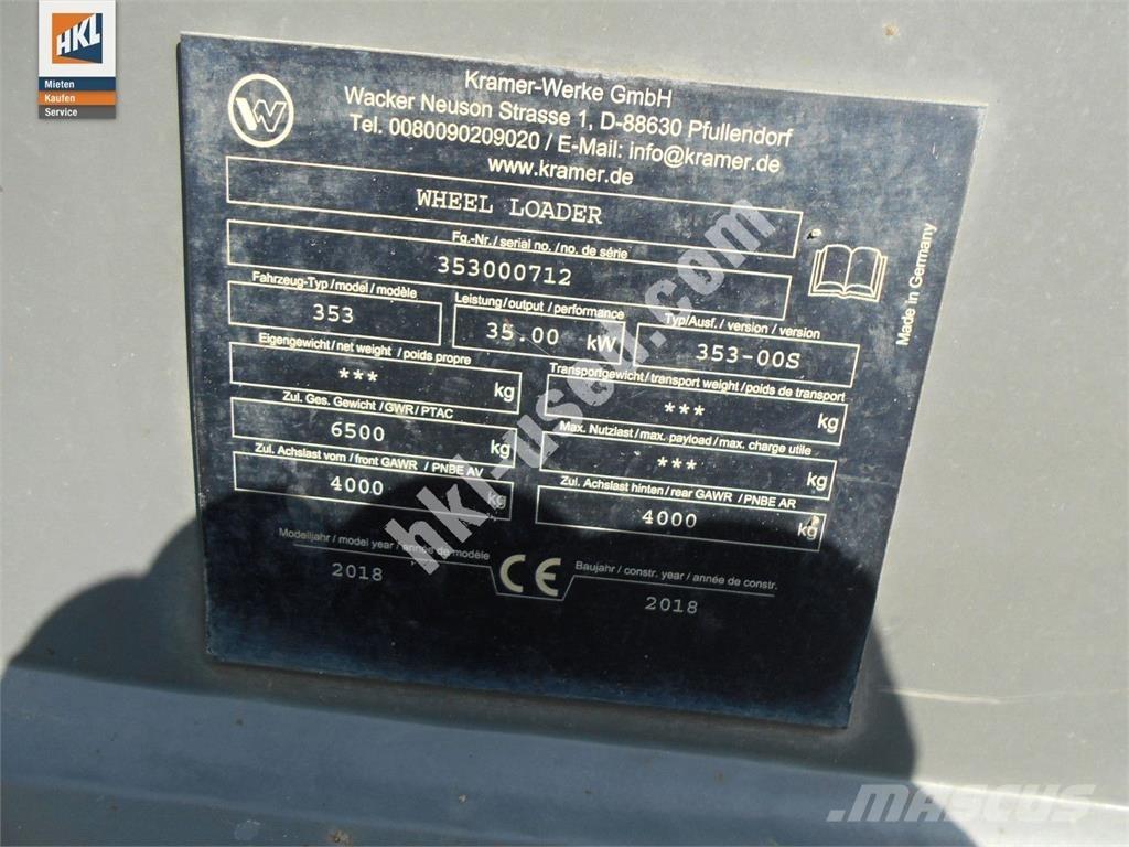 Kramer 5075 Tekerlekli yükleyiciler