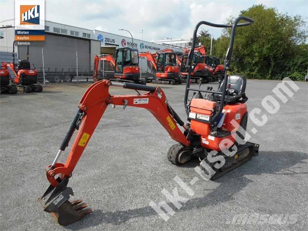 Kubota U 10-3 Mini ekskavatörler, 7 tona dek