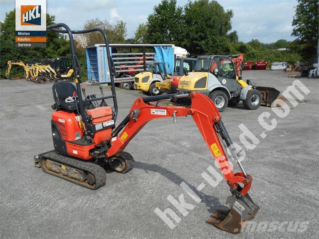 Kubota U 10-3 Mini ekskavatörler, 7 tona dek