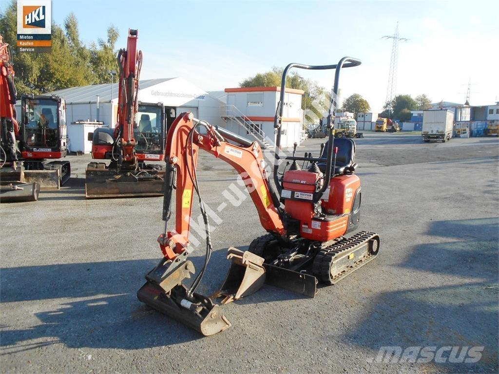 Kubota U 10-3 Mini ekskavatörler, 7 tona dek