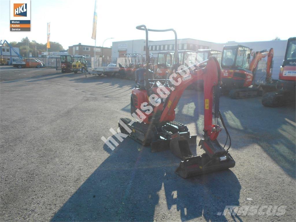Kubota U 10-3 Mini ekskavatörler, 7 tona dek