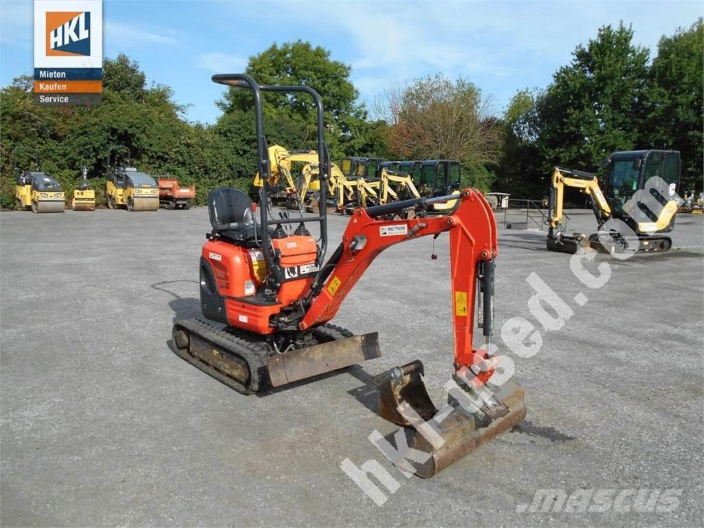 Kubota U 10-3 Mini ekskavatörler, 7 tona dek
