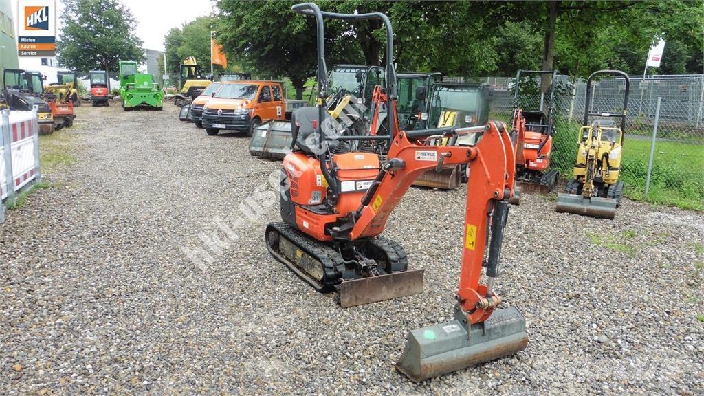 Kubota U 10-3 Mini ekskavatörler, 7 tona dek