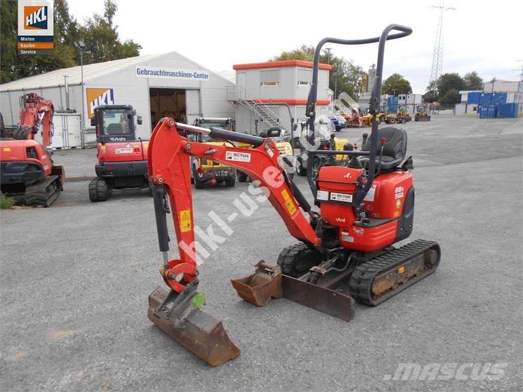 Kubota U 10-3 Mini ekskavatörler, 7 tona dek
