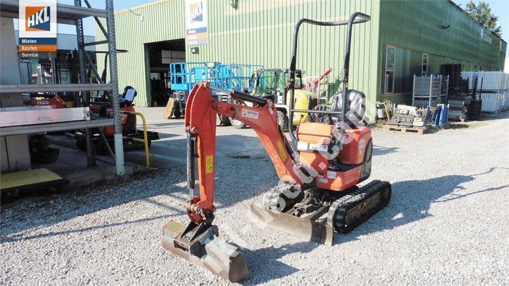 Kubota U 10-3 Mini ekskavatörler, 7 tona dek