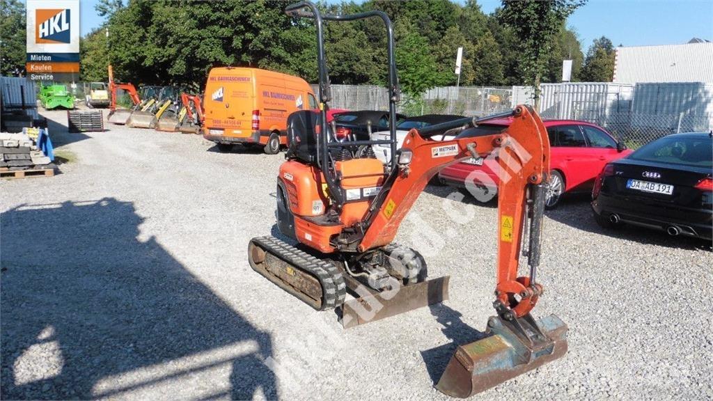 Kubota U 10-3 Mini ekskavatörler, 7 tona dek
