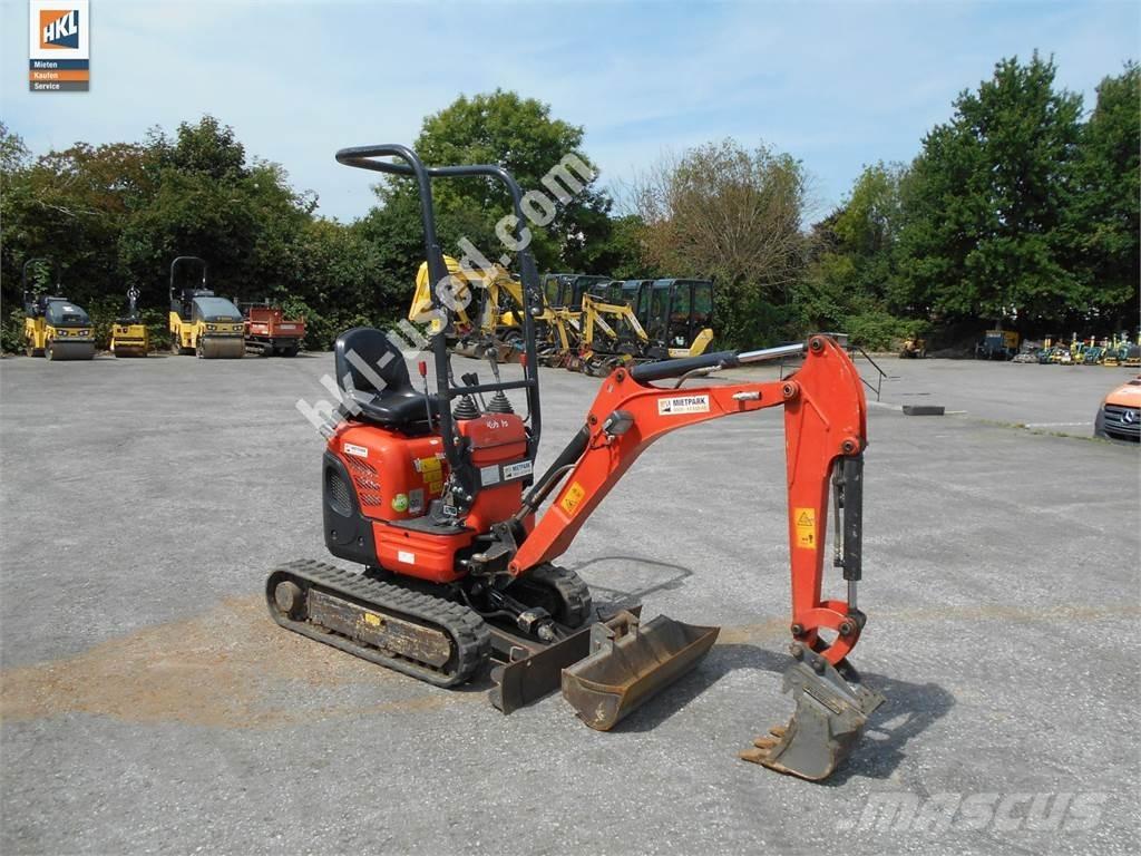 Kubota U 10-3 Mini ekskavatörler, 7 tona dek
