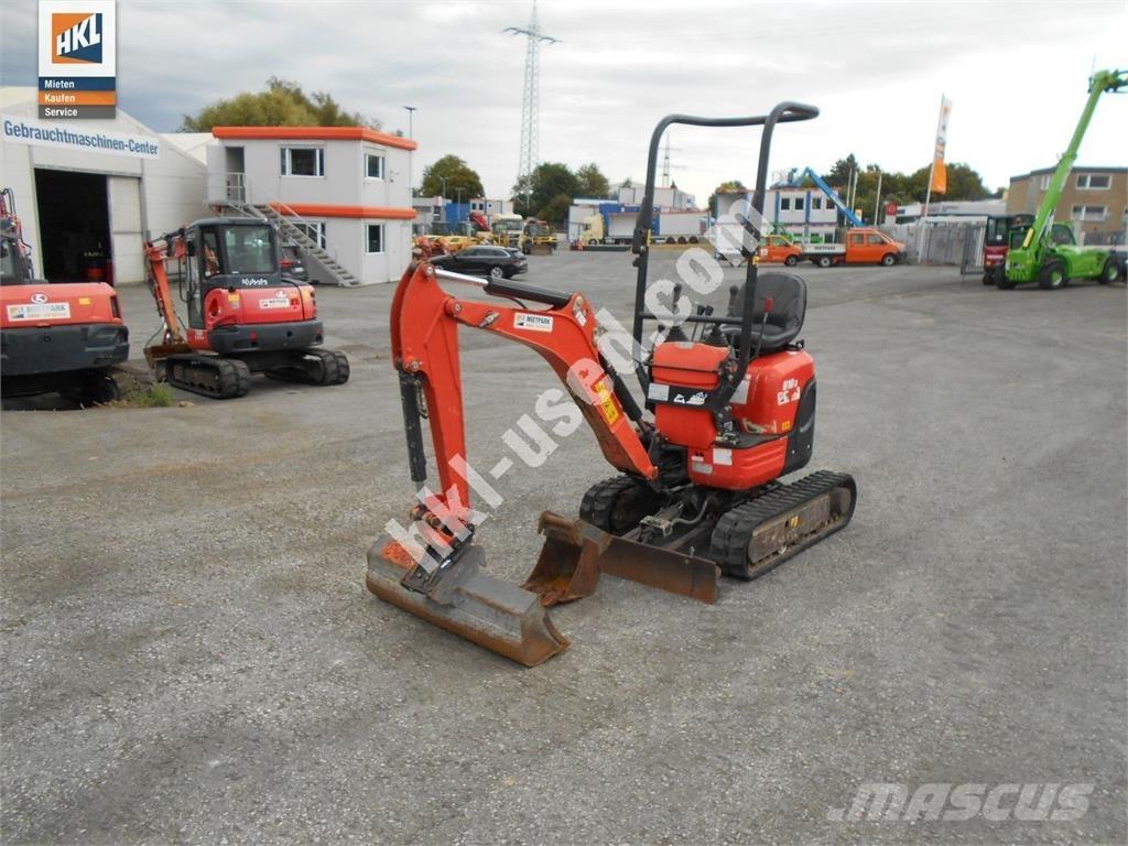 Kubota U 10-3 Mini ekskavatörler, 7 tona dek