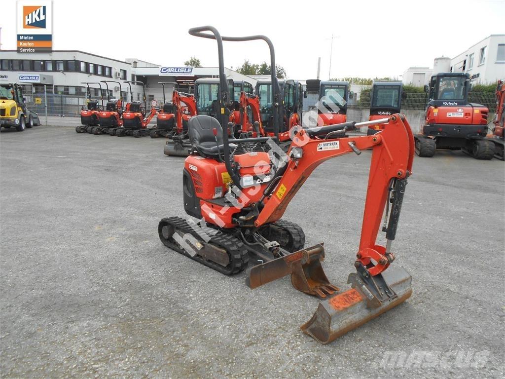 Kubota U 10-3 Mini ekskavatörler, 7 tona dek