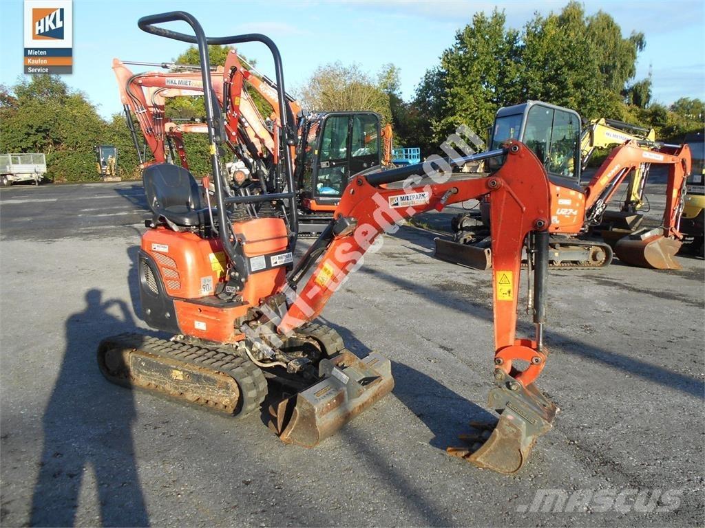 Kubota U 10-3 Mini ekskavatörler, 7 tona dek