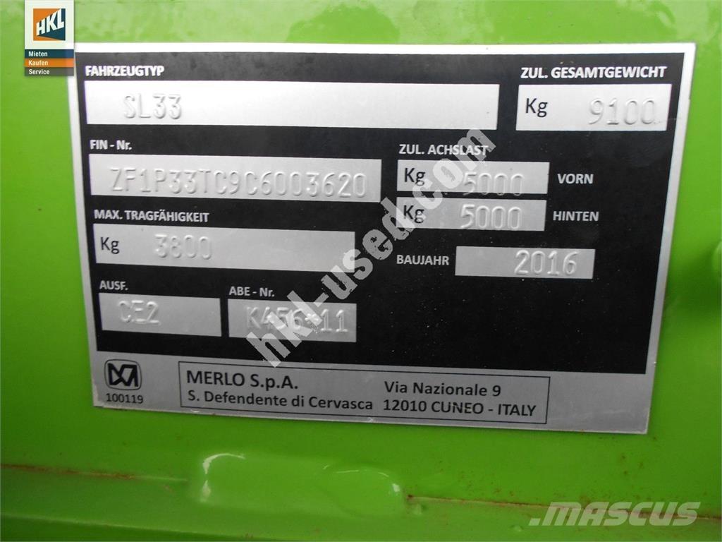 Merlo P 38.13 Teleskopik yükleyiciler