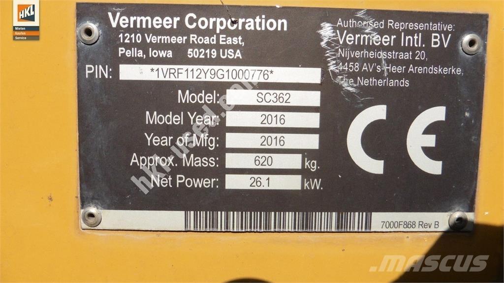 Vermeer SC 362 Diger