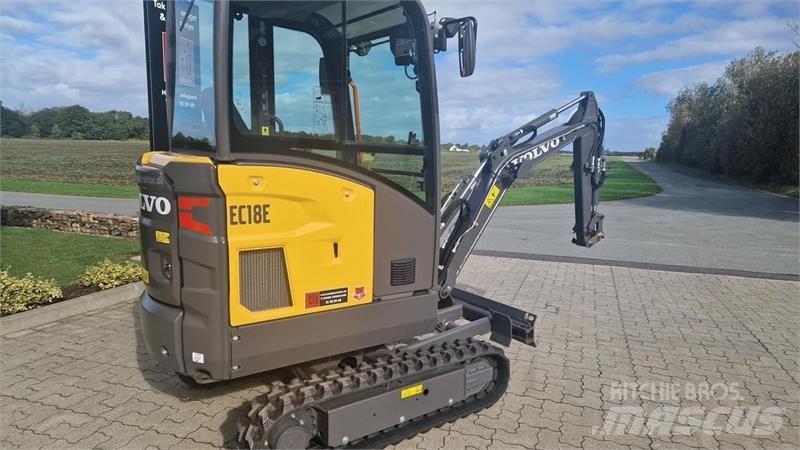 Volvo EC18E Mini ekskavatörler, 7 tona dek