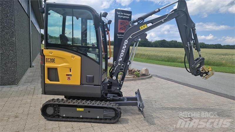 Volvo EC20E Mini ekskavatörler, 7 tona dek