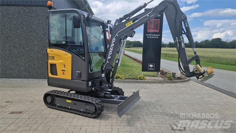 Volvo EC20E Mini ekskavatörler, 7 tona dek