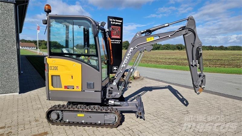Volvo EC20E Mini ekskavatörler, 7 tona dek
