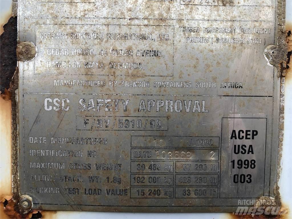 20FT Container Depolama konteynerleri