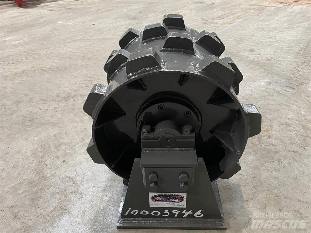  450 mm kompaktorhjul Pnömatik lastikli silindirler