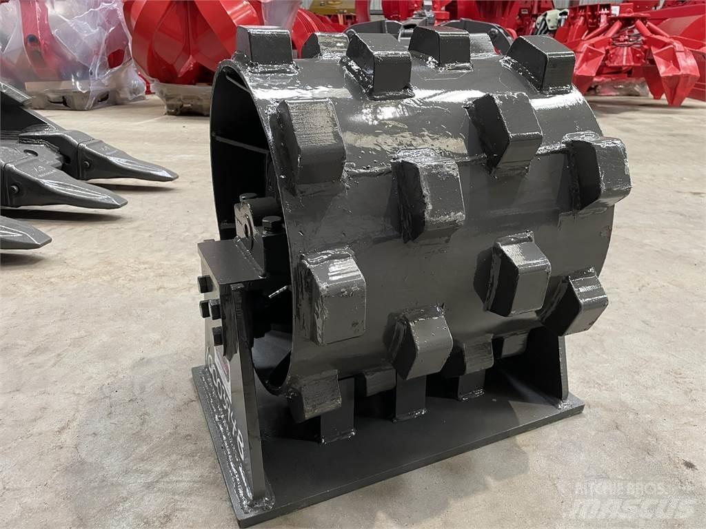  450 mm kompaktorhjul Pnömatik lastikli silindirler
