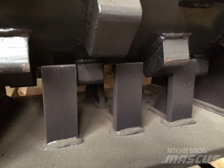  450 mm Kompaktorhjul Pnömatik lastikli silindirler