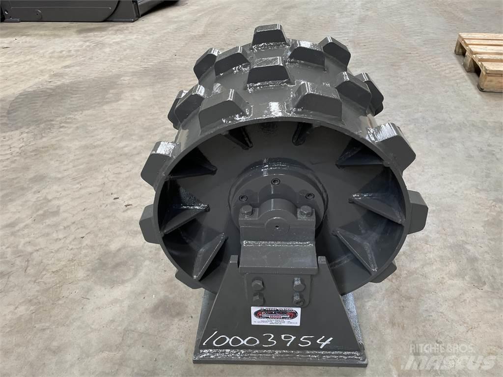  470 mm kompaktorhjul Pnömatik lastikli silindirler