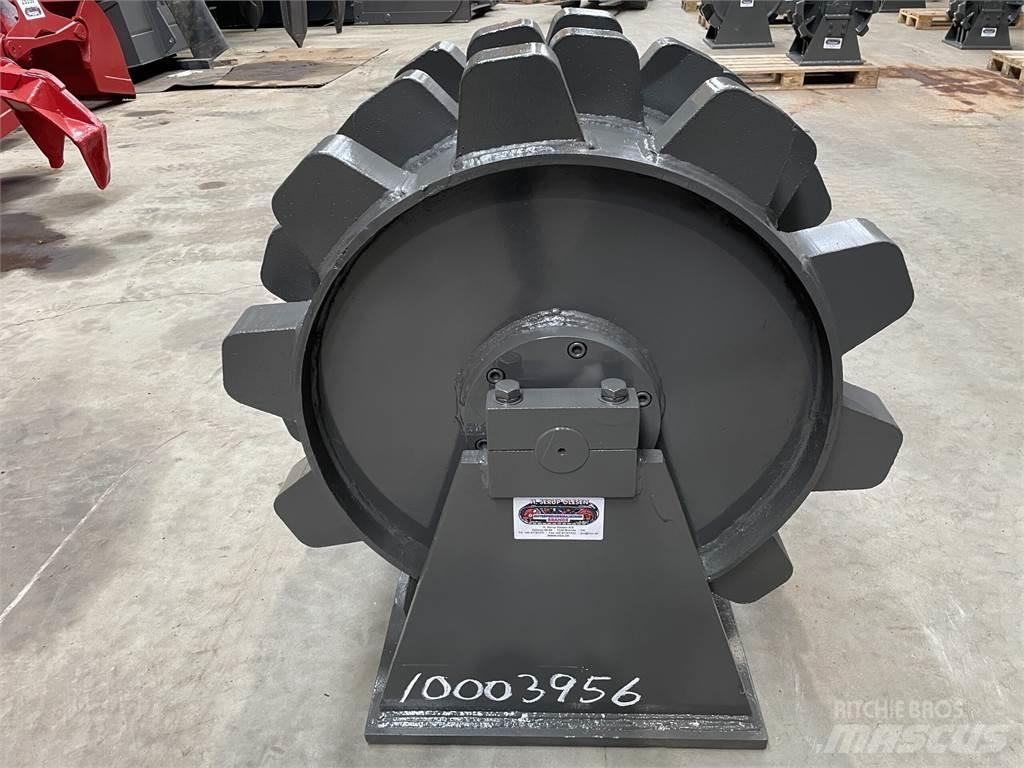  570 mm kompaktorhjul Pnömatik lastikli silindirler