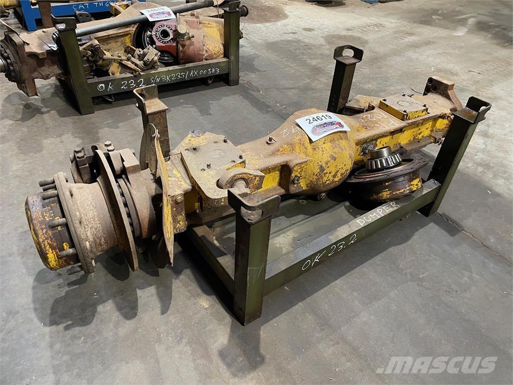  Aksel ex. O&K 23.2 Akslar