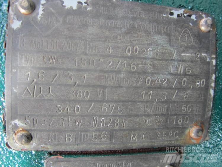  Capstan spil VEB 1AVSP2 Dış cephe asansörleri