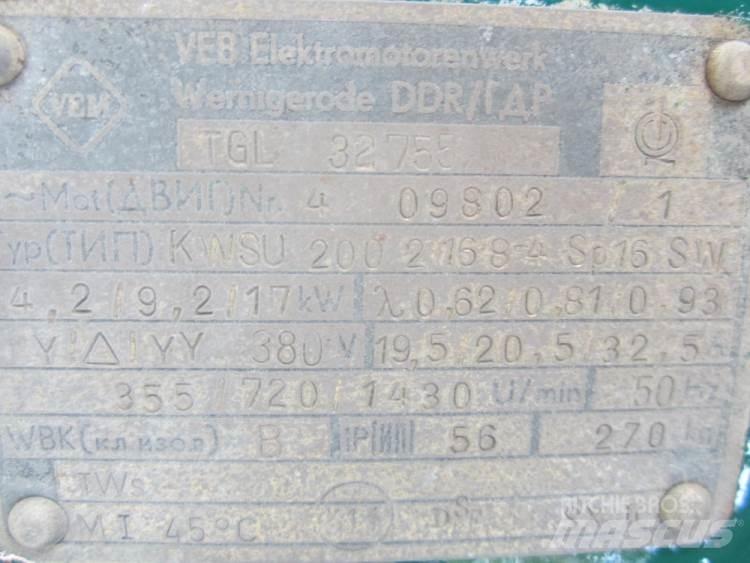  Capstan spil VEB TGL 32755 Dış cephe asansörleri